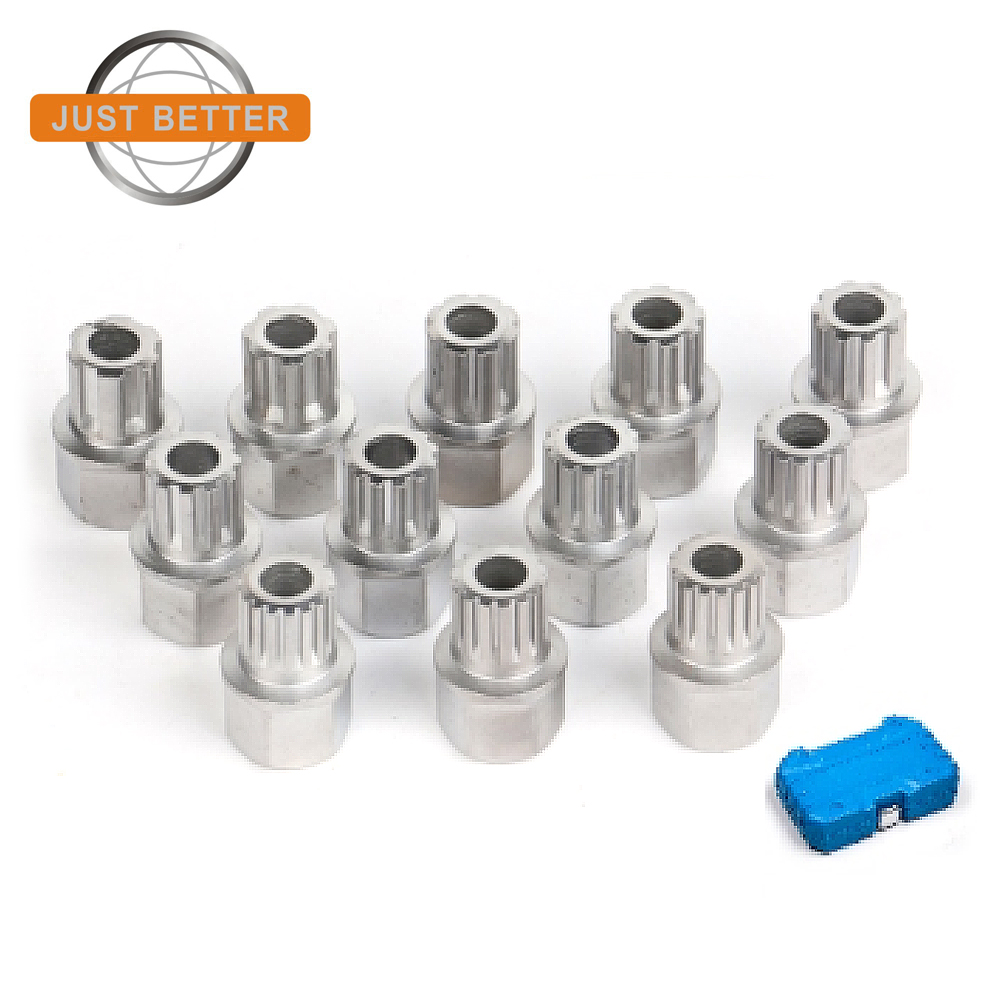 Wheel Lock Screw Socket Set, Anti-Theft Screws Removal and Install Socket Sleeve Set