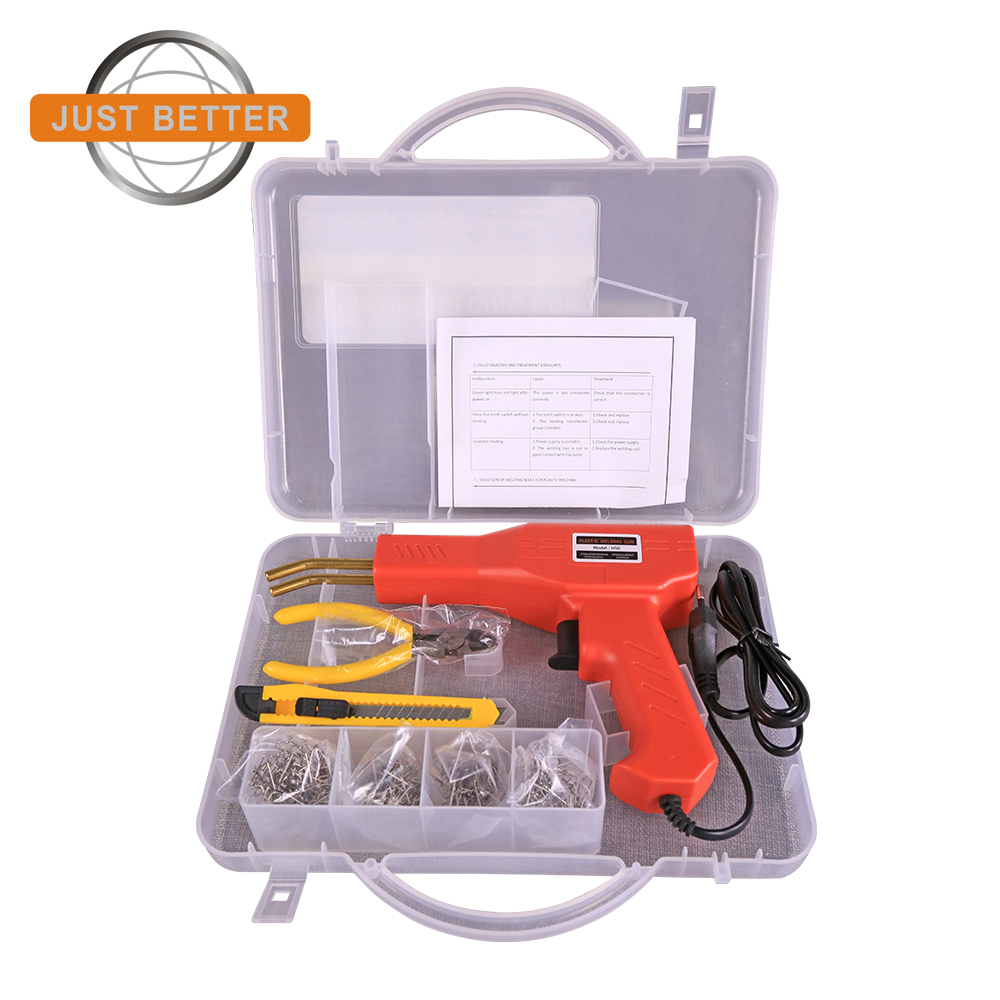 Car Bumper Repair Welding Gun Welder Hot Stapler Welding Machine Kit Welding Repairing Tool Hot Staplers Soldering Iron Set