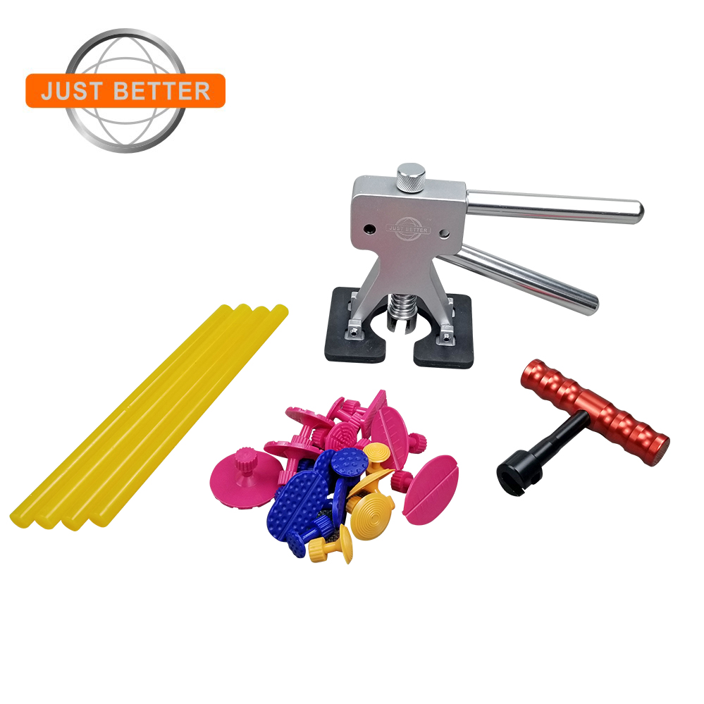BT211061 Dent Tool Kit Glue Puller Hand Lifter Glue Tabs Glue Gun Sticks Car Dent Repair Tool Kit