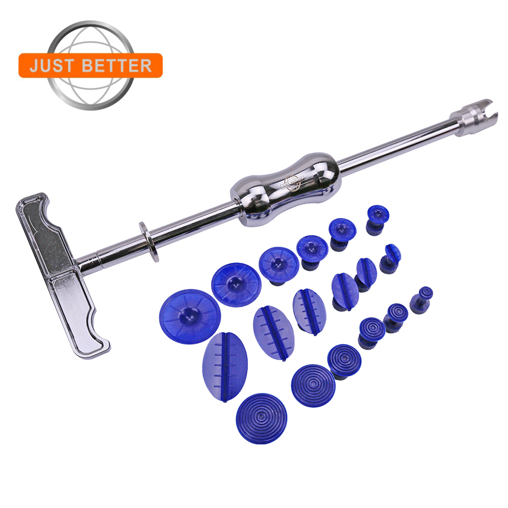 BT211081 Paintless Dent Removal Tools Dent Puller Slide Hammer Glue Tabs Kit For Car Repairing