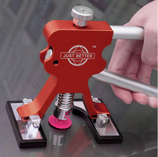 red adjustable dent lifter use